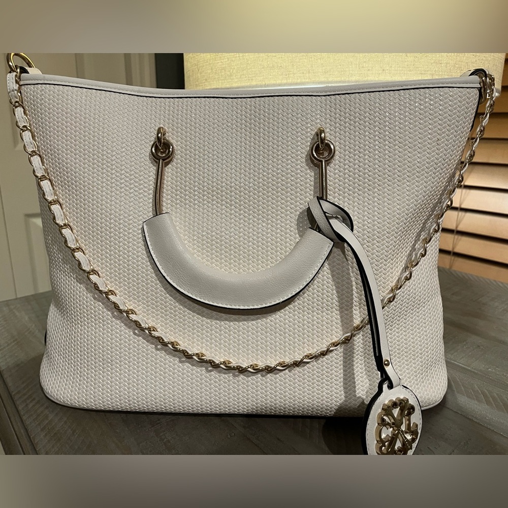 Christian Lacroix Large Cream Tote